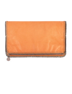 Stella McCartney Falabella Clutch, Faux Leather, Orange, 278014, 3*